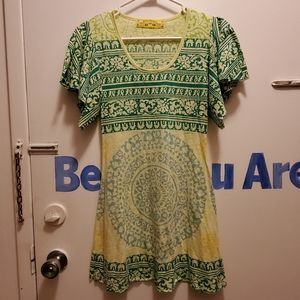Free Prople Vintage inspired t shirt dress